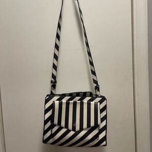 Black and white bag from Zara